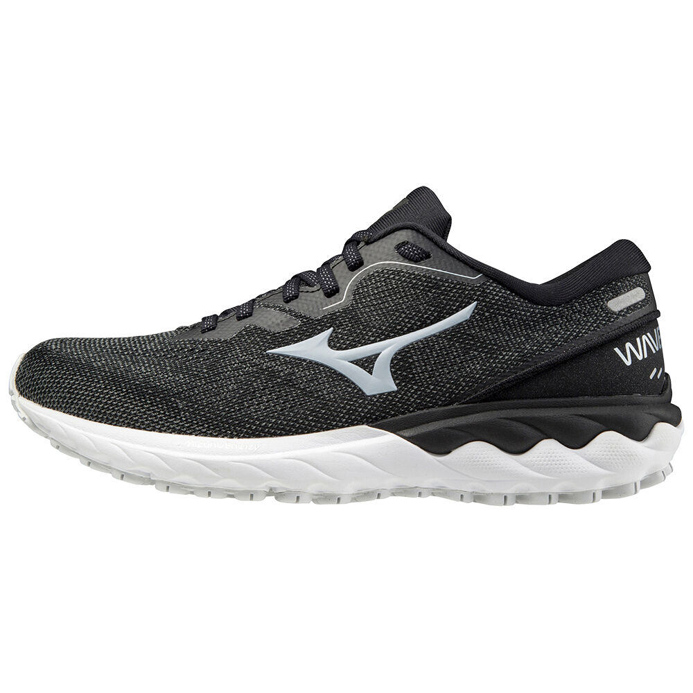 Scarpe Running Mizuno Wave Skyrise 2 Donna - Nere/Argento/Bianche - 83250-NSJD